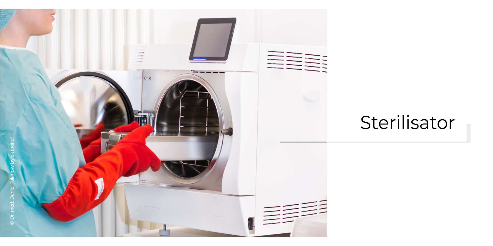 Der Sterilisator ist das Gerät, welches elektronisch gesteuert die aufzubereitenden Siebe und Instrumente nachweisbar keimfrei/steril macht