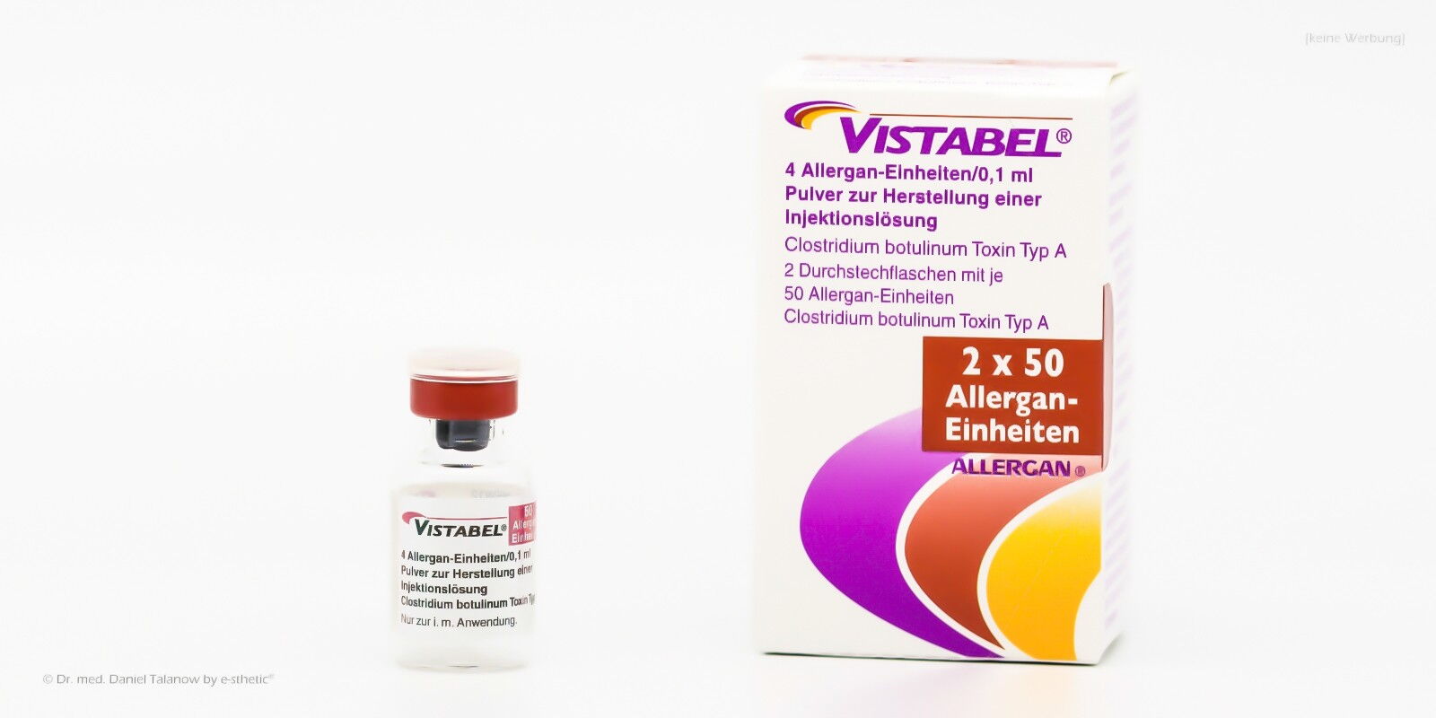 VISTABEL® wird primär für eine Behandlung von mimischen Falten verwendet